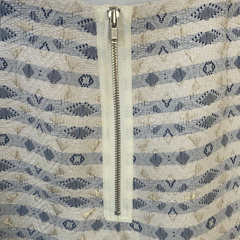 J.CREW JACQUARD FLARE SKIRT - Picture 3 of 14